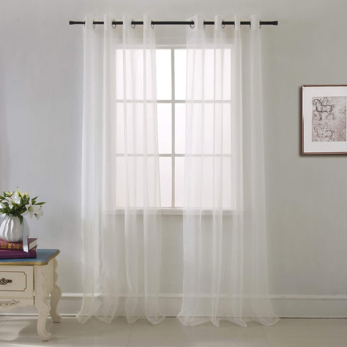 Adore the Decor™ Sheer Grommet Window Curtain Panel